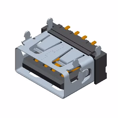 Mini USB Solder Connector Mini-B on-The-Go (OTG)