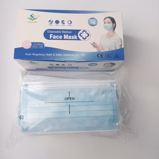 Bfe 99% Factory Hypoallergenic FDA CE Level 3 Protective Children Facemask 3 Ply Non Woven Surgical Medical Disposable Face Mask
