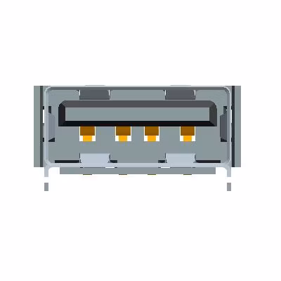 Mini USB Solder Connector Mini-B on-The-Go (OTG)